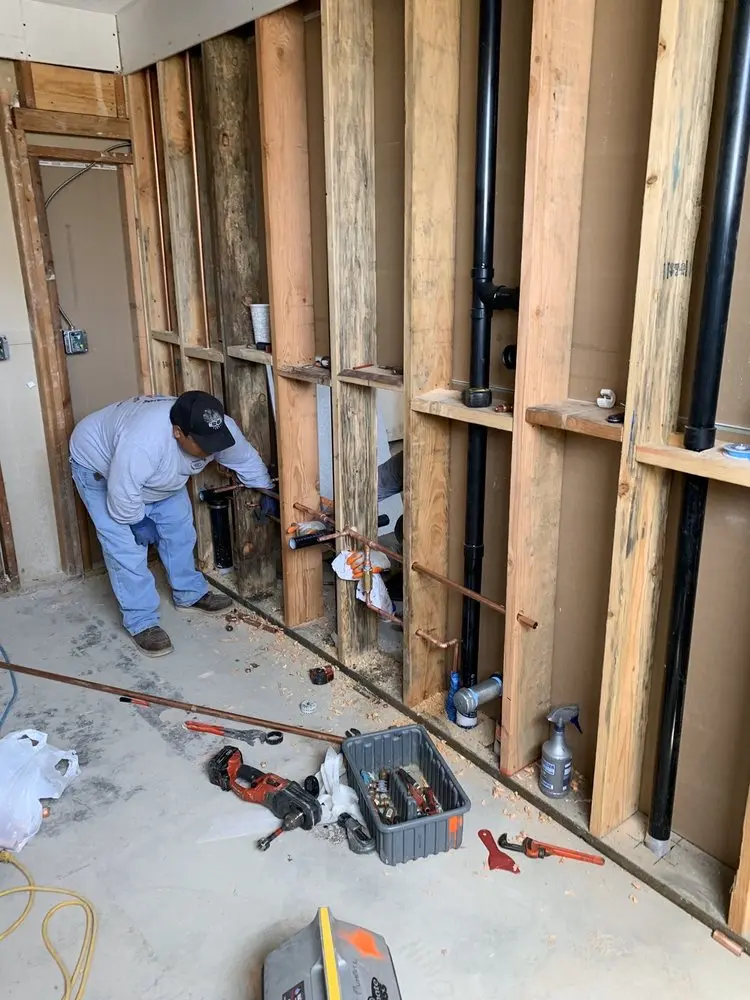 Commercial rough-in plumbing for Gas Line Repair in Linde and Hill Park